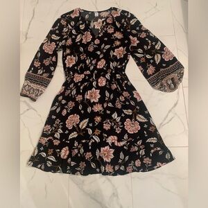 Floral Print Dress !! Bundle Discount: Buy 3+ items and get 30% off !!